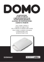 Предварительный просмотр 1 страницы Linea 2000 DOMO DO9064C Instruction Booklet