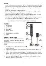 Предварительный просмотр 30 страницы Linea 2000 Domo DO9067M Instruction Booklet