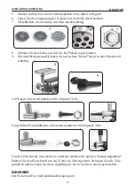 Предварительный просмотр 35 страницы Linea 2000 Domo DO9077KR Instruction Booklet