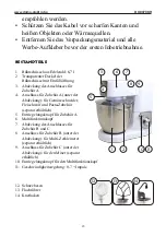 Предварительный просмотр 43 страницы Linea 2000 DOMO DO9079KR Instruction Booklet