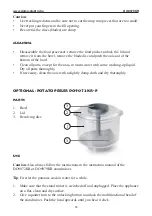 Предварительный просмотр 69 страницы Linea 2000 DOMO DO9079KR Instruction Booklet