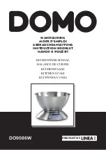 Preview for 1 page of Linea 2000 Domo DO9086W Instruction Booklet