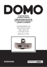 Linea 2000 Domo DO9090W Instruction Booklet предпросмотр