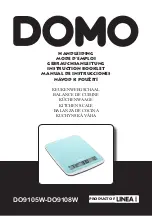 Preview for 1 page of Linea 2000 Domo DO9105W Instruction Booklet