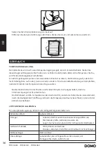 Предварительный просмотр 36 страницы Linea 2000 Domo DO91304C Instruction Booklet