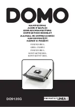 Предварительный просмотр 1 страницы Linea 2000 Domo DO9135G Instruction Booklet