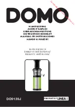 Linea 2000 Domo DO9139J Instruction Booklet preview