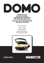 Linea 2000 Domo DO9140G Instruction Booklet предпросмотр