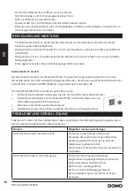 Preview for 28 page of Linea 2000 DOMO DO91606W Manual