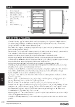 Preview for 60 page of Linea 2000 DOMO DO91606W Manual