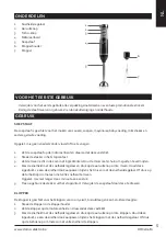 Предварительный просмотр 5 страницы Linea 2000 DOMO DO9206M Instruction Booklet