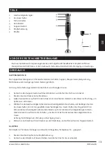 Предварительный просмотр 13 страницы Linea 2000 DOMO DO9206M Instruction Booklet