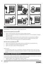 Preview for 26 page of Linea 2000 DOMO DO9215AV Instruction Booklet