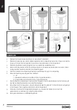 Предварительный просмотр 6 страницы Linea 2000 DOMO DO9236J Instruction Booklet