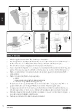 Предварительный просмотр 12 страницы Linea 2000 DOMO DO9236J Instruction Booklet