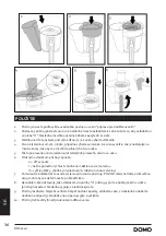 Предварительный просмотр 36 страницы Linea 2000 DOMO DO9236J Instruction Booklet