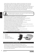 Preview for 12 page of Linea 2000 Domo DO9250W Instruction Booklet