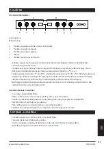 Preview for 41 page of Linea 2000 DOMO DO925WK Instruction Booklet