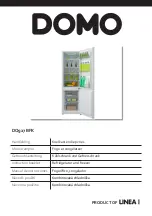 Linea 2000 DOMO DO927BFK Instruction Booklet предпросмотр