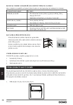 Preview for 64 page of Linea 2000 DOMO DO938K Instruction Booklet