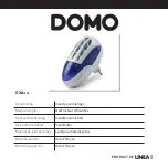 Предварительный просмотр 1 страницы Linea 2000 Domo KX011 Instruction Booklet