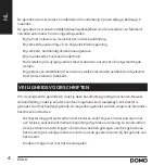 Предварительный просмотр 4 страницы Linea 2000 Domo KX011 Instruction Booklet