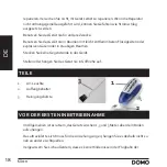 Предварительный просмотр 18 страницы Linea 2000 Domo KX011 Instruction Booklet