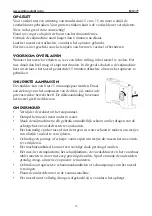 Предварительный просмотр 13 страницы Linea 2000 DOMO MS171 Instruction Booklet