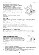 Предварительный просмотр 25 страницы Linea 2000 DOMO MS171 Instruction Booklet