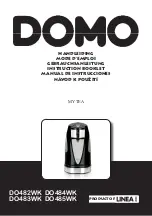 Linea 2000 DOMO MY TEA DO482WK Instruction Booklet preview