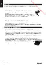 Preview for 6 page of Linea 2000 DOMO XXL DO8306TP Instruction Booklet