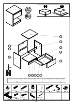 Предварительный просмотр 2 страницы Linea Deco CELIAN CHEVET CARLOS 40 1S Assembling Instructions