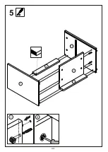 Предварительный просмотр 6 страницы Linea Deco CELIAN CHEVET CARLOS 40 1S Assembling Instructions