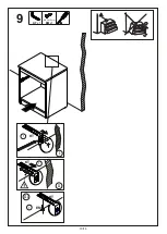 Предварительный просмотр 10 страницы Linea Deco CELIAN CHEVET CARLOS 40 1S Assembling Instructions