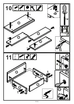 Предварительный просмотр 11 страницы Linea Deco CELIAN CHEVET CARLOS 40 1S Assembling Instructions