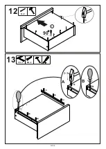 Предварительный просмотр 12 страницы Linea Deco CELIAN CHEVET CARLOS 40 1S Assembling Instructions