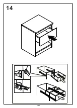 Предварительный просмотр 13 страницы Linea Deco CELIAN CHEVET CARLOS 40 1S Assembling Instructions