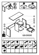 Предварительный просмотр 2 страницы Linea Deco MILO BILLA DESK Assembling Instructions