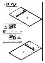 Предварительный просмотр 3 страницы Linea Deco MILO BILLA DESK Assembling Instructions