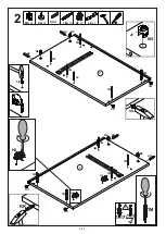 Предварительный просмотр 4 страницы Linea Deco MILO BILLA DESK Assembling Instructions