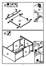 Предварительный просмотр 5 страницы Linea Deco MILO BILLA DESK Assembling Instructions