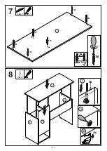 Предварительный просмотр 7 страницы Linea Deco MILO BILLA DESK Assembling Instructions