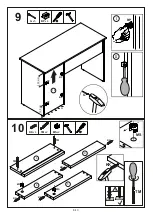 Предварительный просмотр 8 страницы Linea Deco MILO BILLA DESK Assembling Instructions