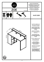 Предварительный просмотр 1 страницы Linea Deco ZOE Assembling Instructions