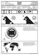 Preview for 1 page of Linea Light OH! SOLAR 15120 Installation Instructions