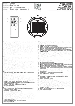 Preview for 3 page of Linea Light OH! SOLAR 15120 Installation Instructions