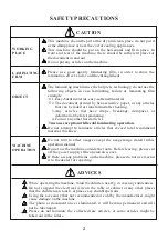 Предварительный просмотр 4 страницы Linea DH-1100 Instruction Manual