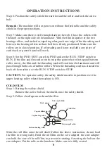 Предварительный просмотр 10 страницы Linea DH-1100 Instruction Manual