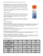 Preview for 8 page of Linea DH-360 Product Instruction Manual