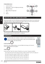 Preview for 20 page of Linea Domo DO153A Instruction Booklet